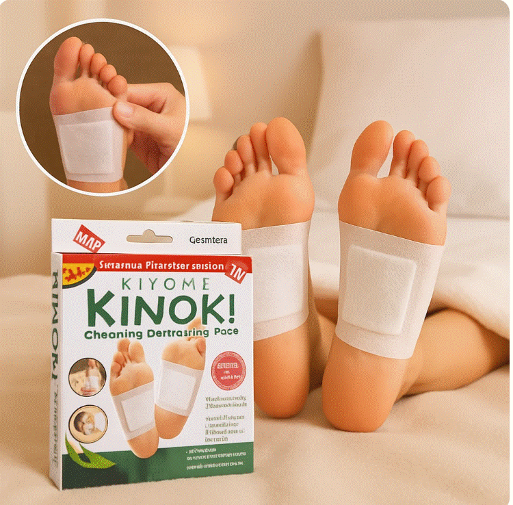 Parche Desintoxicante para Pies Kiyome Kinoki