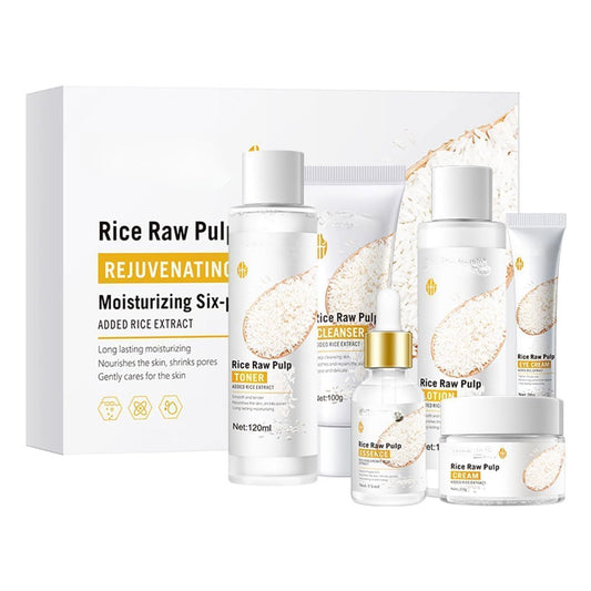 KIT FACIAL BIOAQUA DE ARROZ X6 UNIDADES